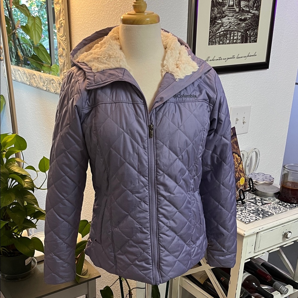 Columbia Sportswear Women's Copper Crest II Lavender Hooded Jacket (Size Medium) - Picture 4 of 12